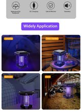 Load image into Gallery viewer, Solar Powered Bug Zapper