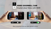 Load image into Gallery viewer, Wireless Battery operated Wi-Fi Video Door Bell ...FREE INSTALL.....ONE YEAR WARRANTY