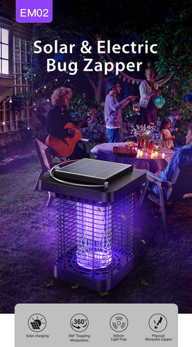 Solar Powered Bug Zapper